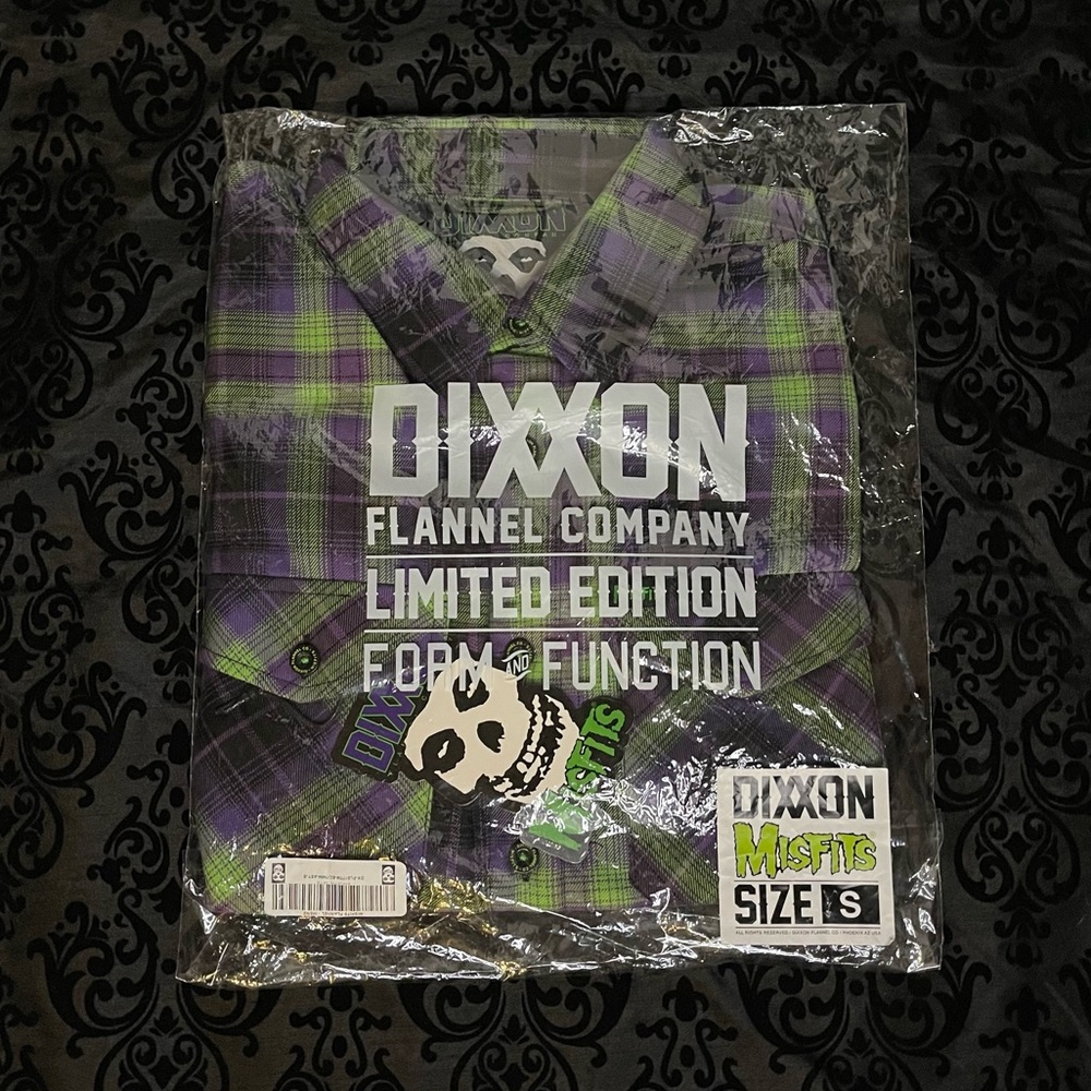 Dixxon Misfits Flannel BRAND NEW